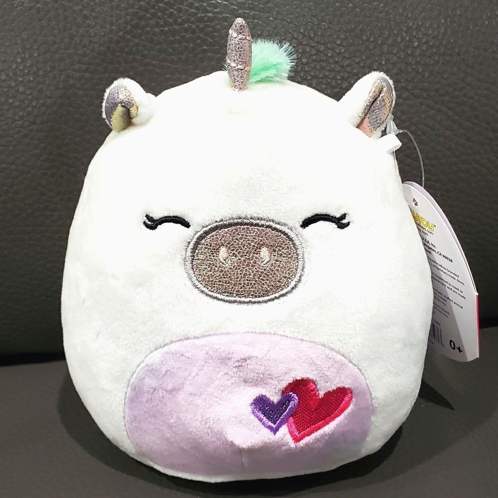 5" Squishmallow Sofia Valentine edition